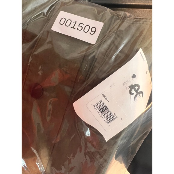 NEW LEE HERITAGE COACHES CHORE JACKET Olive Green Color Men's Large - Picture 6 of 11